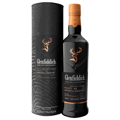 Glenfiddich Experimental Series Project XX Single Malt Scotch Whisky 70cl - A Unique Fusion of Expert Choices